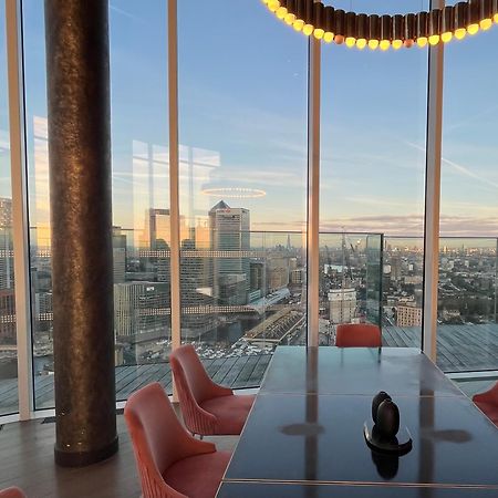 Luxury Modern 2 Bed Flat With Balcony And City View - Canary Wharf City Center Londra Dış mekan fotoğraf